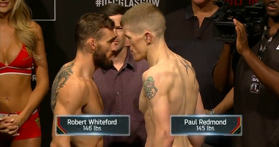 redmond whiteford weigh in