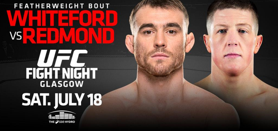 Redmond vs. Whiteford set for UFC Glasgow – #WHOATV